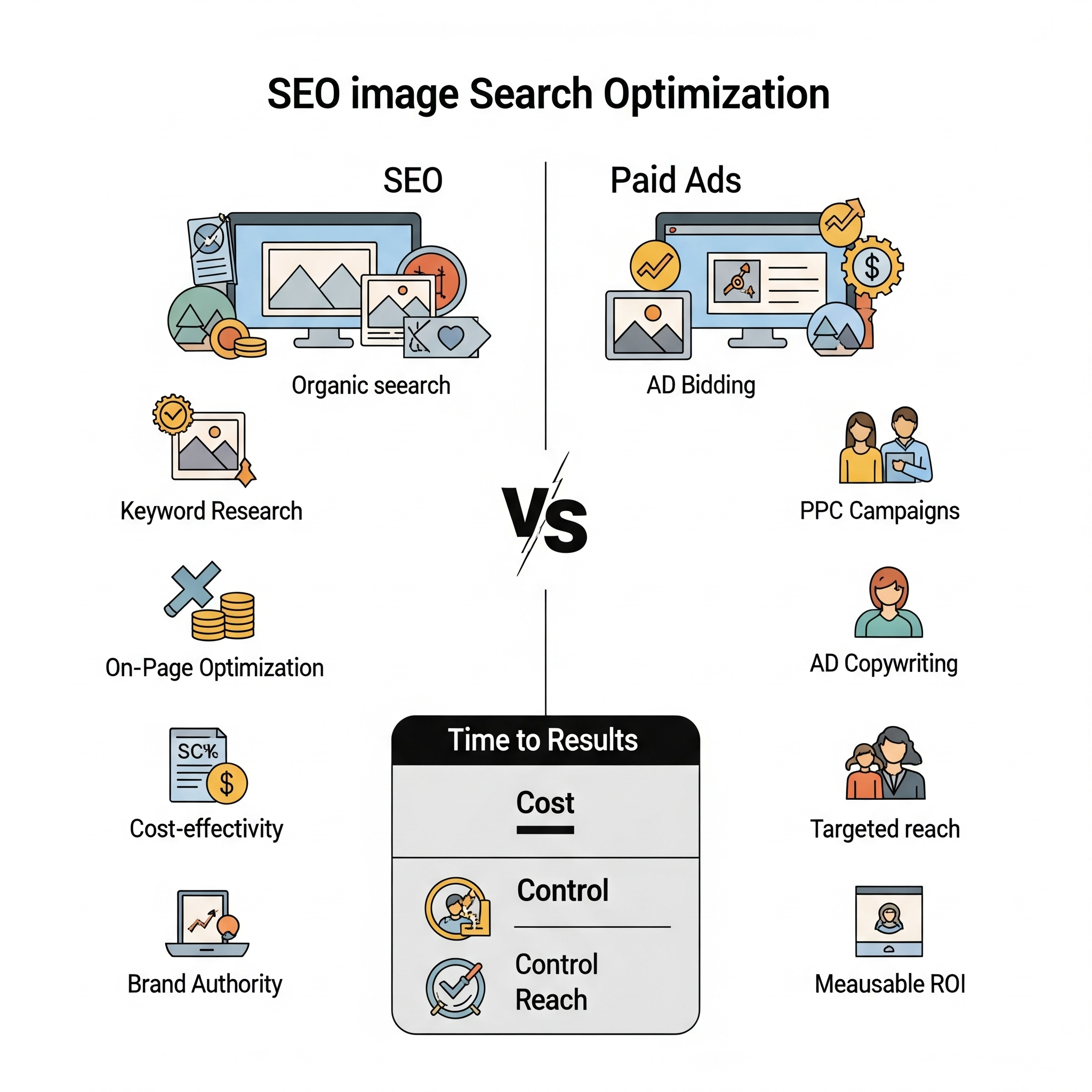 SEO vs Paid Ads: What's Best for Small Businesses? - SEO blog post thumbnail